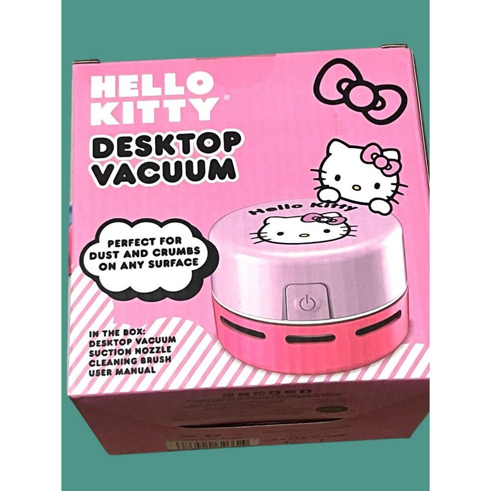 Sanrio Hello Kitty Desktop Vacuum Battery Powered Compact Handheld New Cute Gift